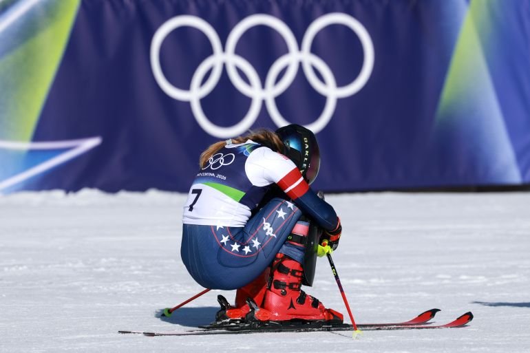 Mikaela Shiffrin wins third Olympic gold medal in slalom at Winter Games