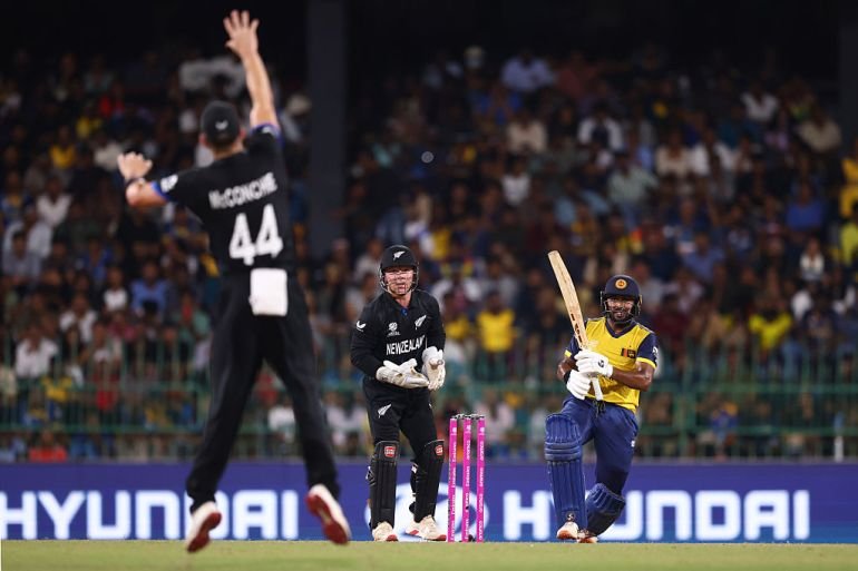 New Zealand fight back to eliminate cohosts Sri Lanka from T20 World Cup