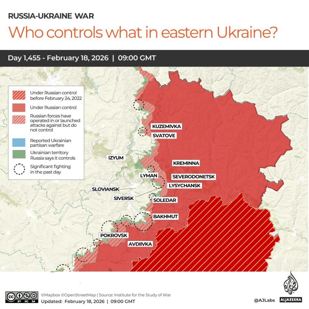 Russia-Ukraine war: List of key events, day 1,461