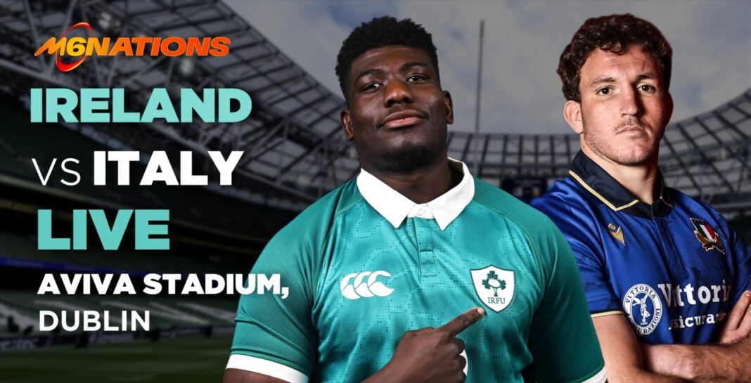LIVE: Ireland vs Italy