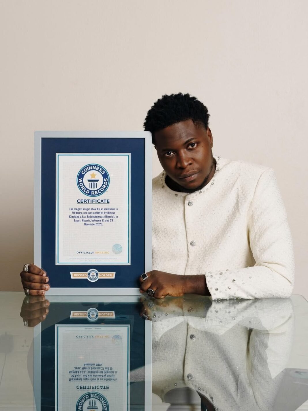 FaddotheGreat Confirmed as Guinness World Record Holder for 50-Hour Marathon!