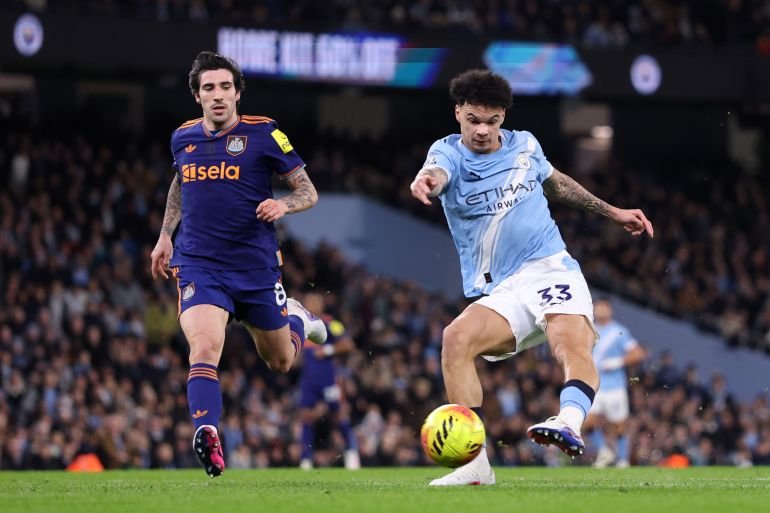 Nico O’Reilly double seals key 2-1 win for Man City over Newcastle United