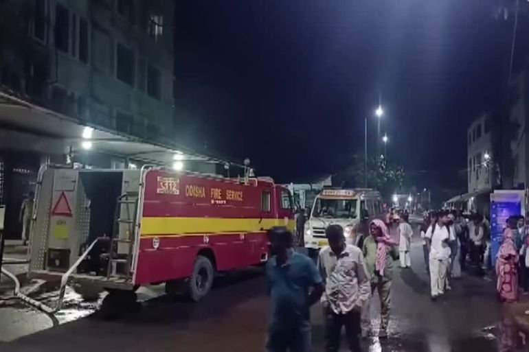 Fire at India hospital intensive care unit kills 10 people