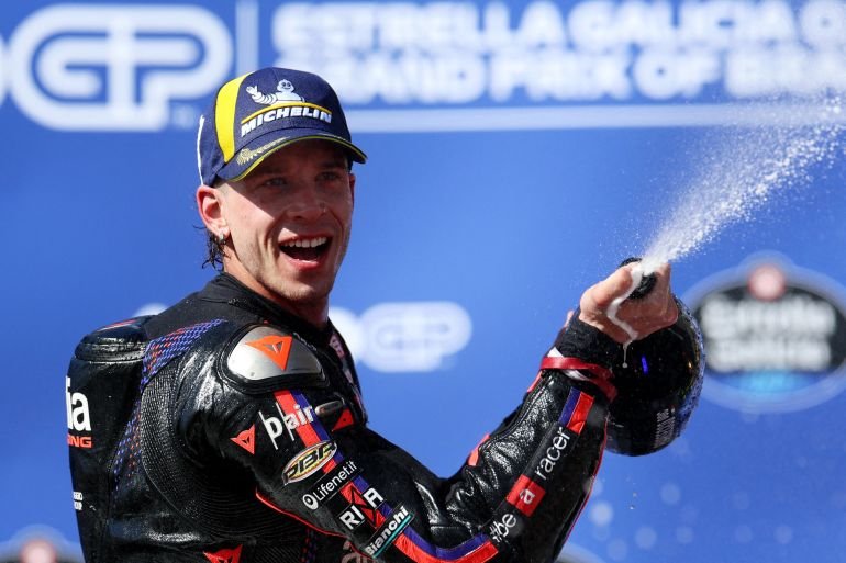 Marco Bezzecchi dominates MotoGP Brazil for fourth straight victory