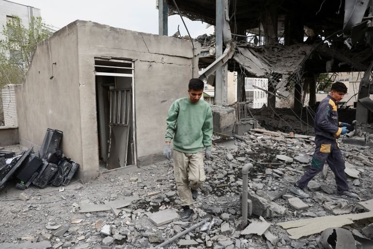 Iran accuses US of plotting ground attack, as Israel steps up bombardment