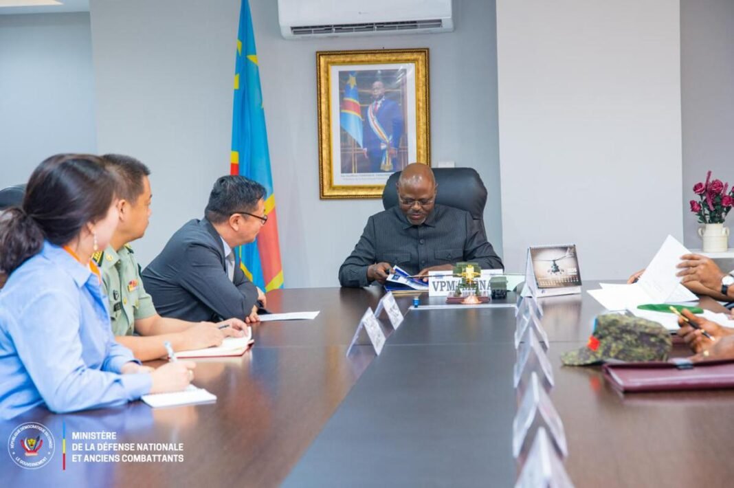 L’ambassadeur de Chine exprime la volonté de son pays d’apporter un appui aux FARDC