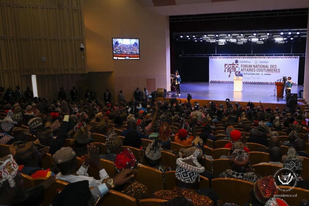 Forum des affaires coutumières : renforcement de l'autorité traditionnelle pour la stabilité et le développement en RDC