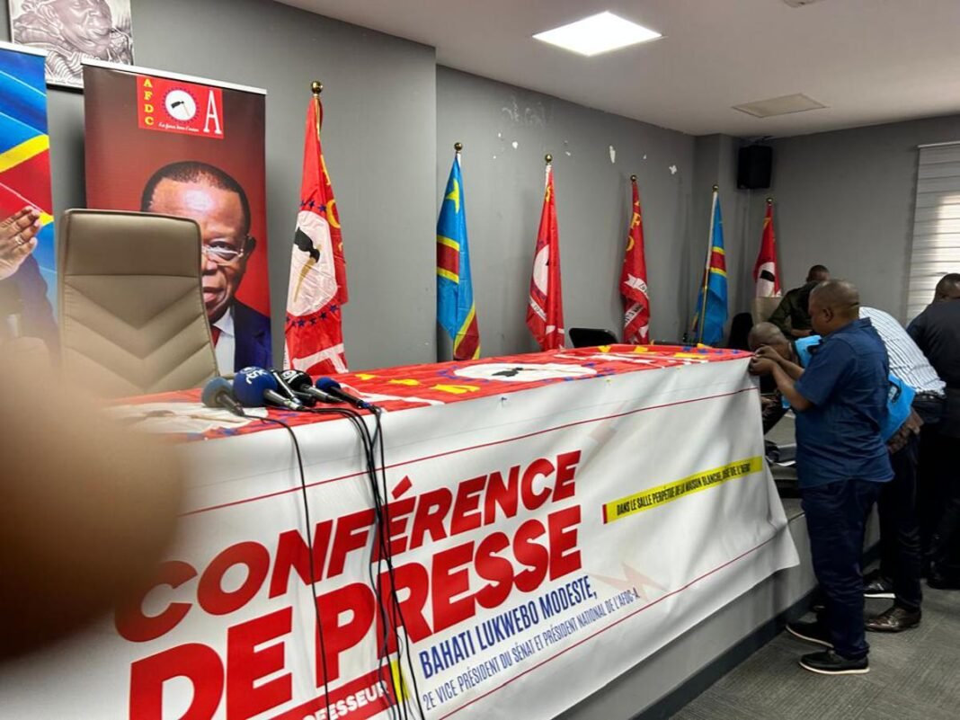 L’AFDC crie au complot à l’annonce de l’examen de la pétition contre Bahati Lukwebo au Sénat