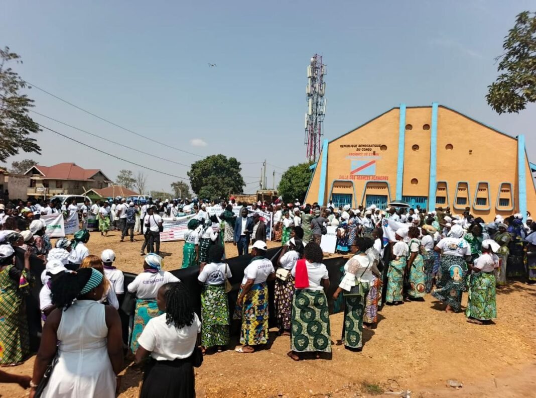 Des milliers de femmes de Bunia marchent pour la paix et la fin des violences armées