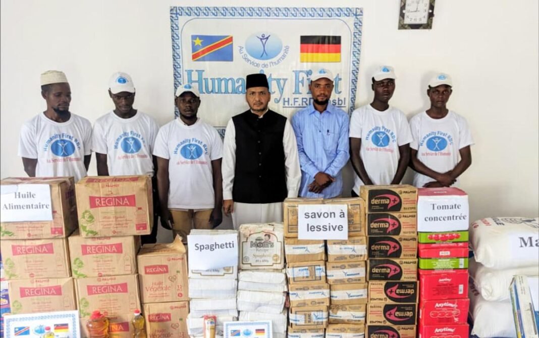 Fin de Ramadan : la Communauté Ahmadiyya apporte une aide alimentaire à plus de 4 000 personnes dans le Grand Bandundu
