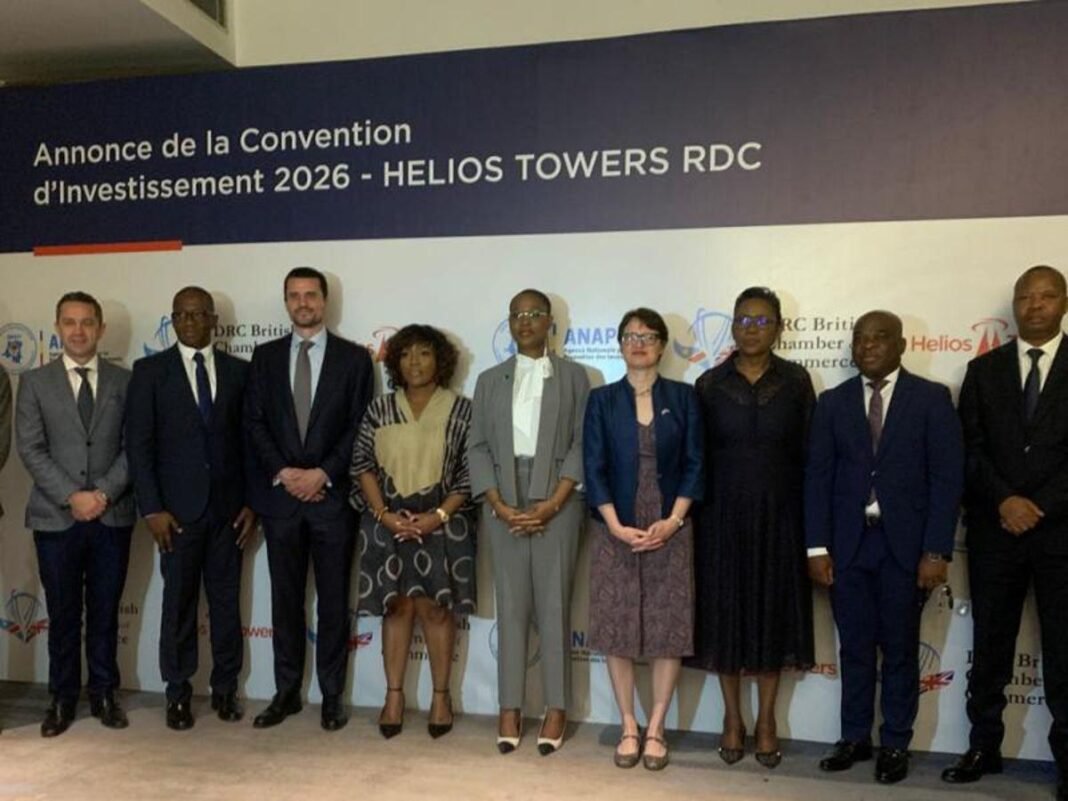L'ANAPI et Helios Towers s'unissent pour l’amélioration de l’accès à l’internet en RDC