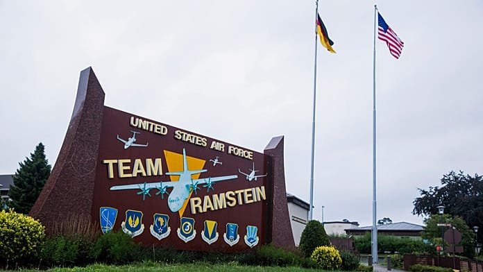 What role does the US base in Germany’s Ramstein play in Iran war?