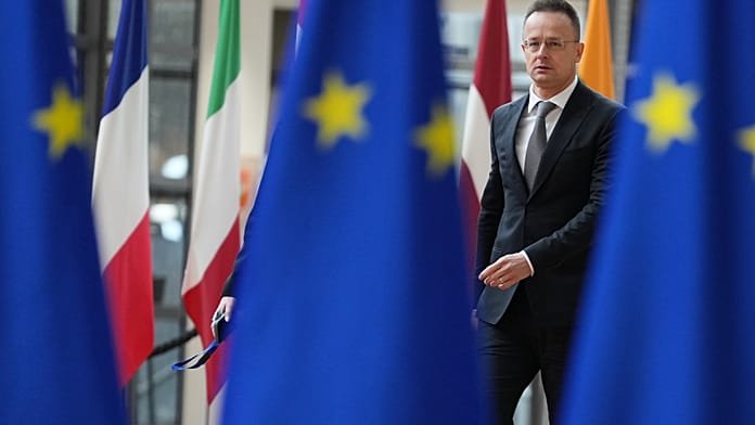 Hungarian minister shared EU confidential information with Russia for years, report claims