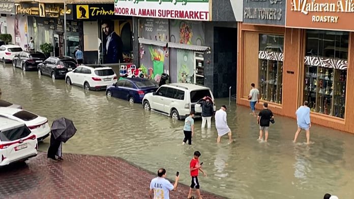 UAE: Flood chaos in Sharjah as heavy rain paralyses traffic
