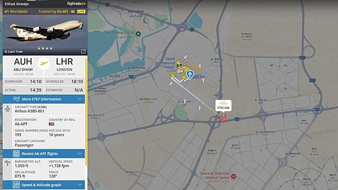 Iran war: Etihad Airways resumes some flights from Abu Dhabi