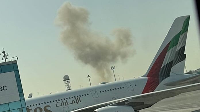 Iranian drone attack suspends flights at Dubai International airport