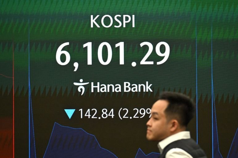 Asia’s stock markets plunge amid US-Israeli conflict with Iran
