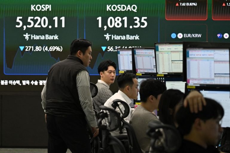 South Korea’s stock market in meltdown amid US-Iran war