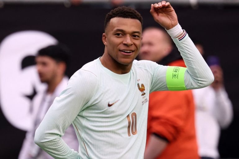 Mbappe nets for 10-man France in win against Brazil in World Cup warm-up