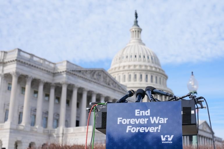 US Dems say Iran troop deployment ‘more likely’ ahead of war powers vote