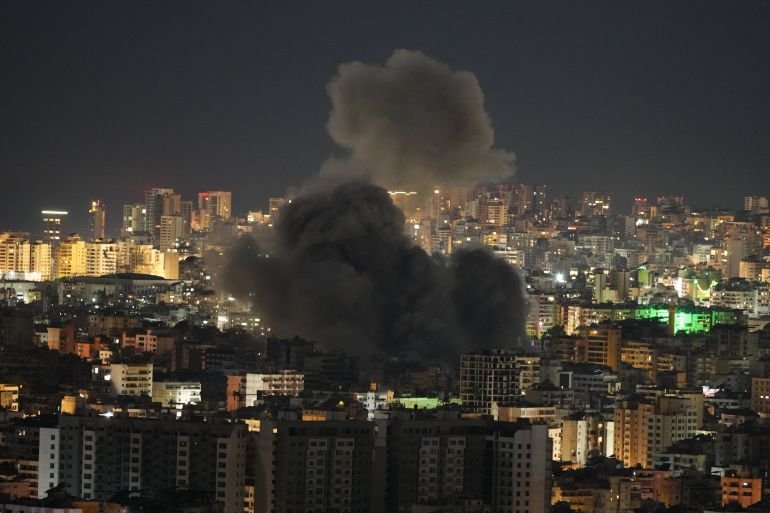 Israeli strikes hit Beirut amid threats on Iranian officials in Lebanon
