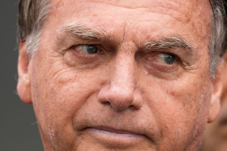 Brazil’s jailed ex-president Bolsonaro hospitalised with lung infection
