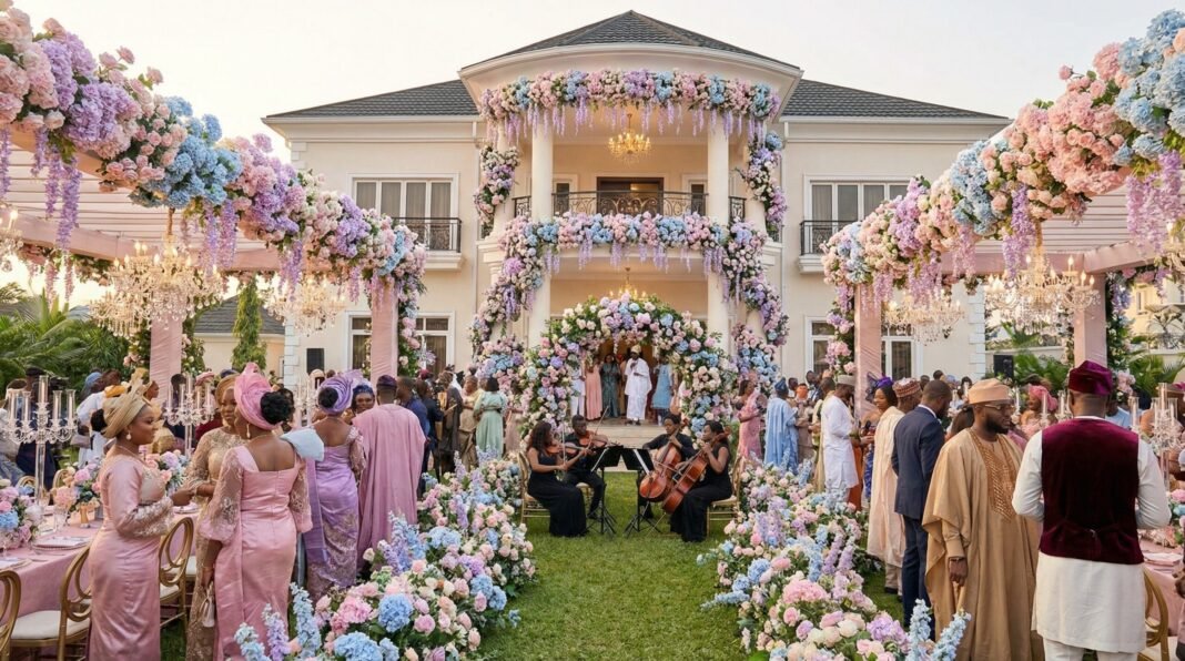 Godson Chinonso: A Guide To Having A Bridgerton-Themed Wedding in Nigeria