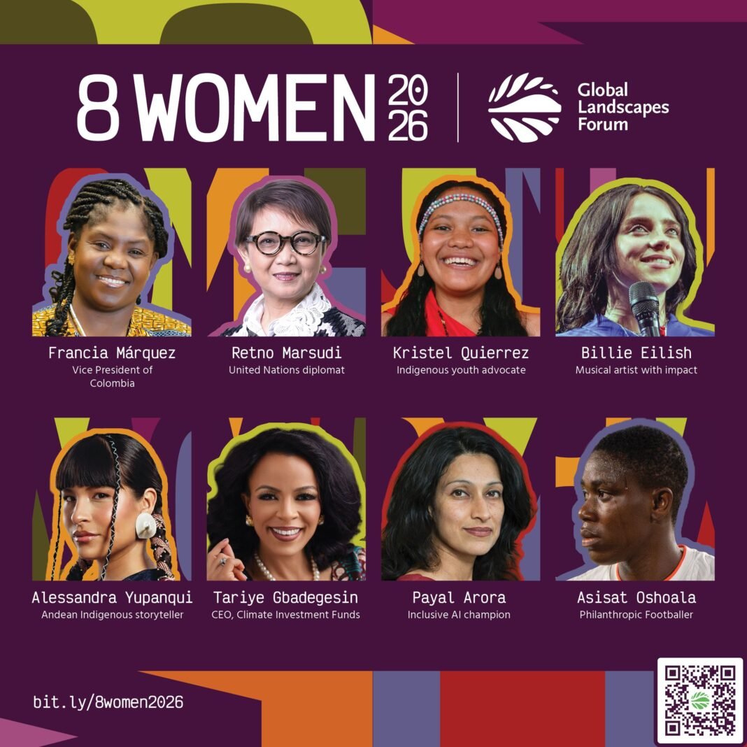 Asisat Oshoala, Tariye Gbadegesin and 6 Others Named 2026 Women With New Vision for Earth by Global Landscapes Forum