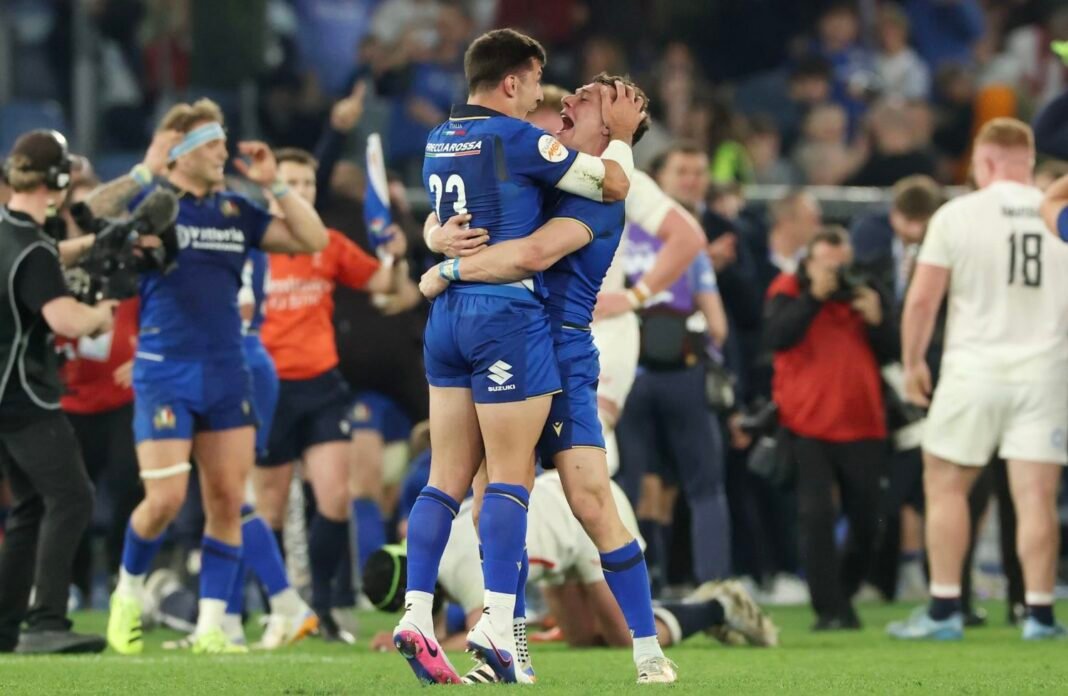 Italy elated, England gutted