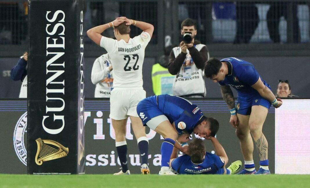 Awesome Azzurri stun England in Rome