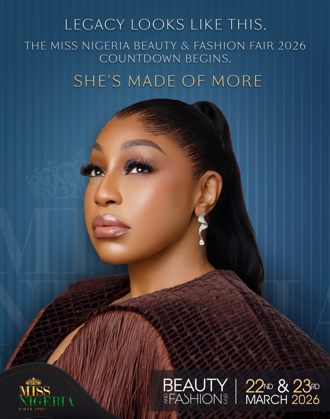 “We Have Not Come to Merely Look Pretty” — Rita Dominic Is Kicking Off Miss Nigeria 2026 With a Beauty & Fashion Fair