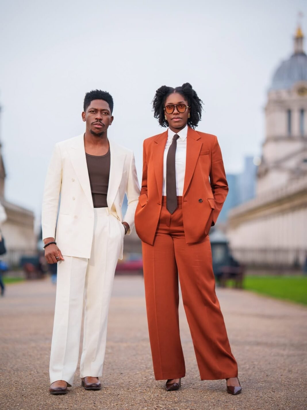 How Did Moses & Marie Bliss Celebrate Their 2nd Wedding Anniversary? In Coordinated Suits!