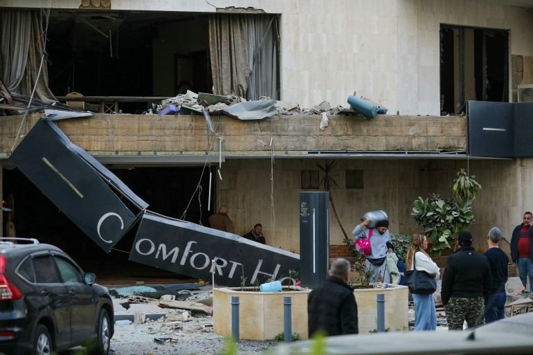 Israeli attack on hotel in Lebanon’s Beirut kills four