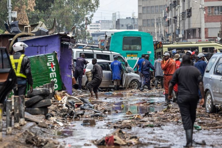 At least 42 people killed in days of floods across Kenya
