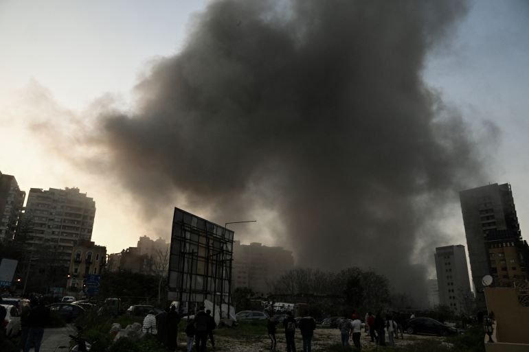 Israel attacks central Beirut in escalation of deadly assault on Lebanon