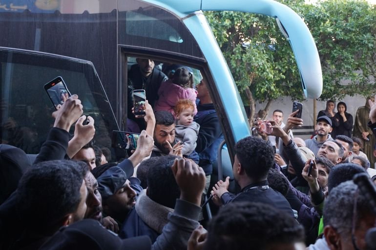 Gaza families reunite years after babies evacuated amid Israel’s war