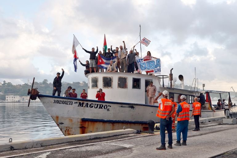 Aid flotilla vessel arrives in Cuba amid US-driven energy crisis