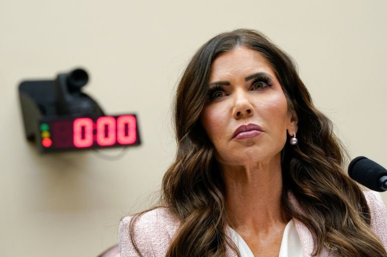 Trump says he will replace Homeland Security chief Kristi Noem