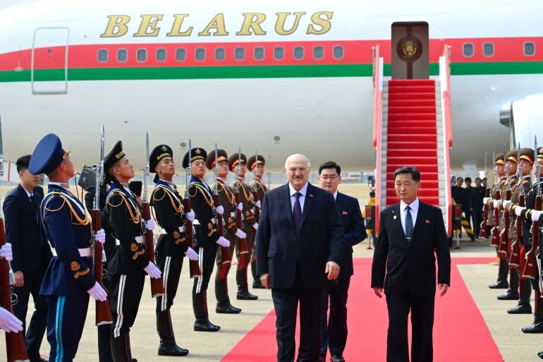 Belarus’s Lukashenko makes first visit to North Korea in bid to deepen ties