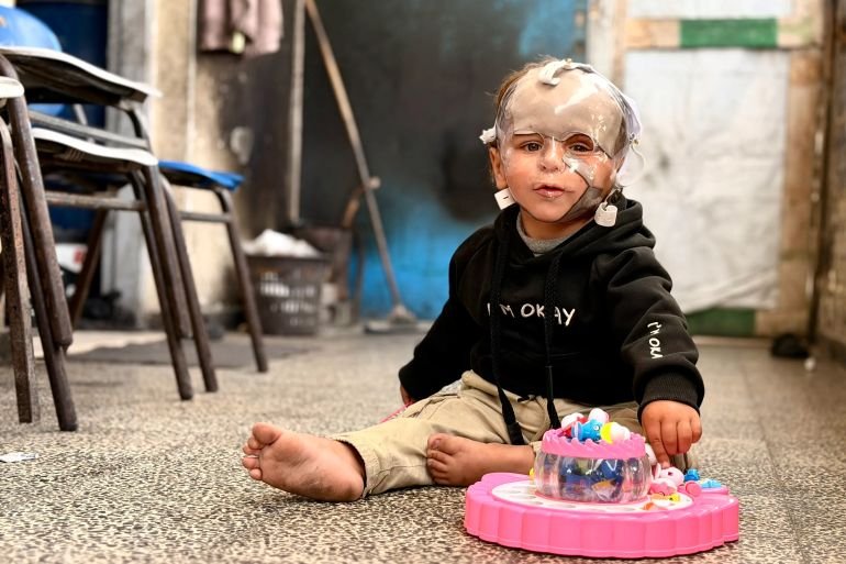 Born during Israel’s genocide: Gaza’s child survivors bear the scars of war