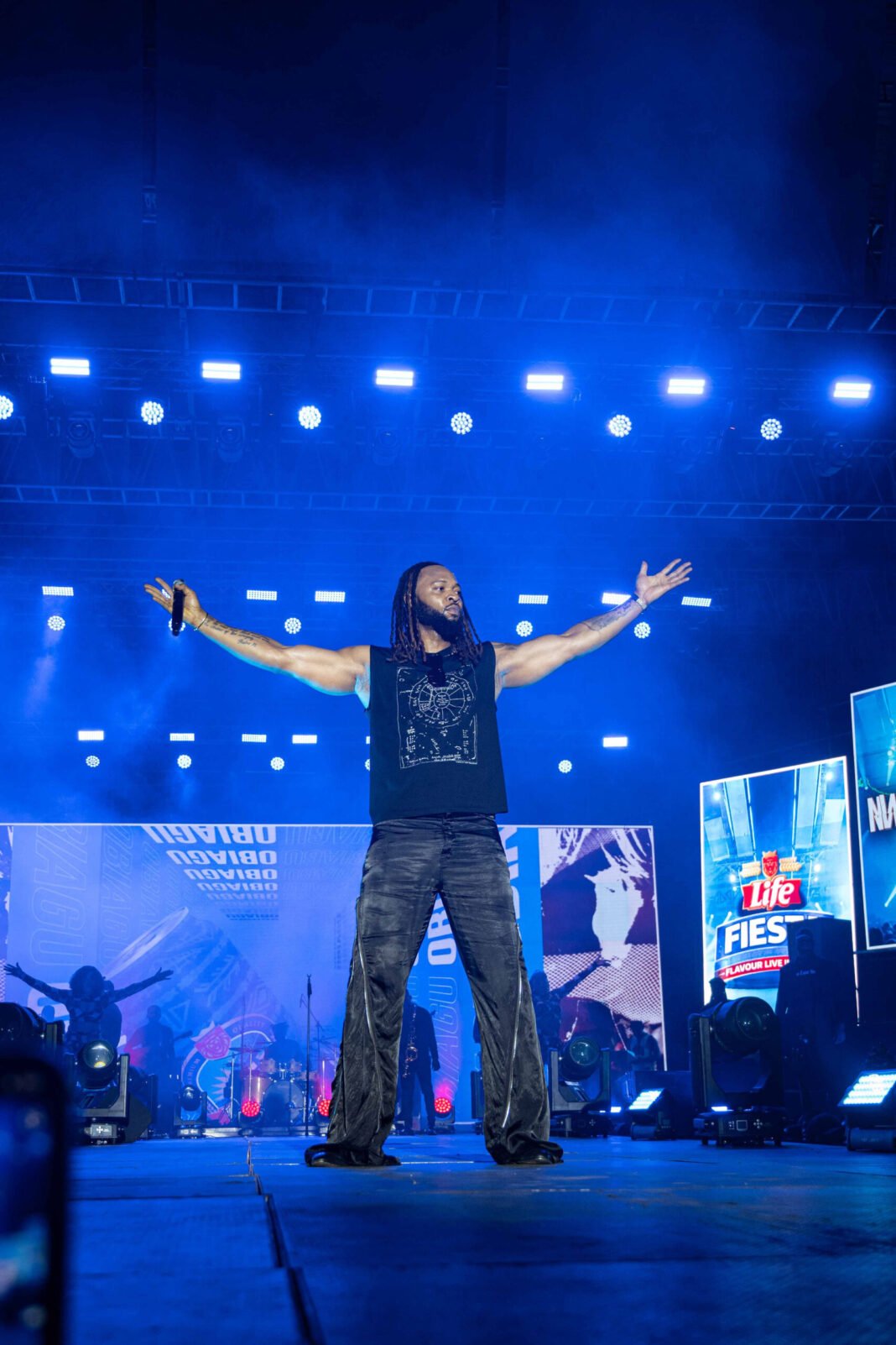 Life Fiesta: How Life Lager Beer Delivered a Full Shutdown in Aba With Flavour Live In Concert