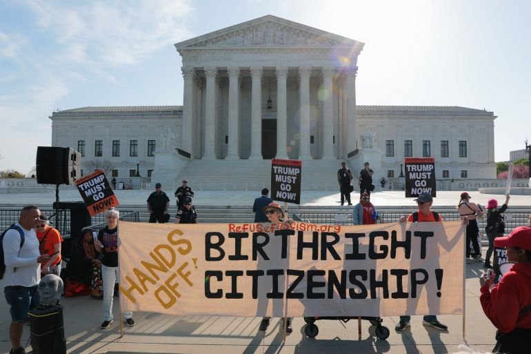 ‘Hits close to home’: US Supreme Court hears birthright citizenship case