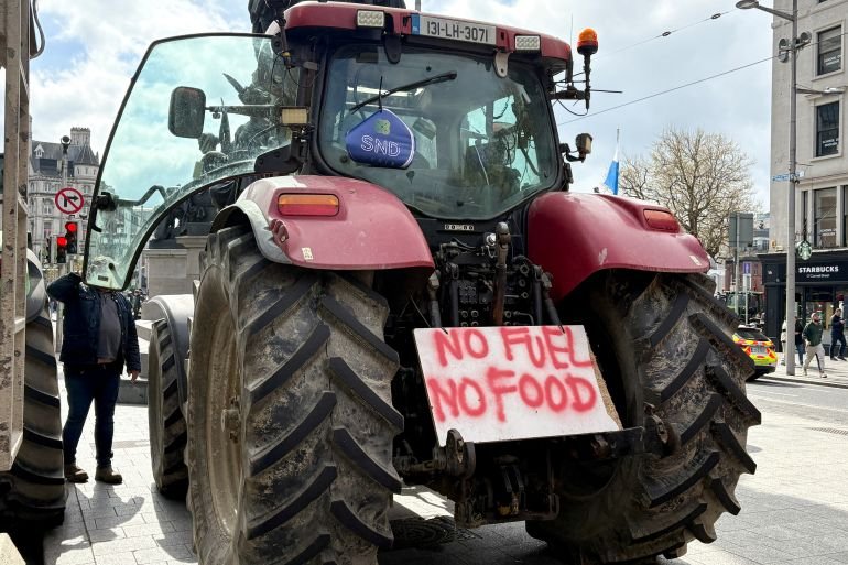Why are fuel price protests sweeping the Republic of Ireland?