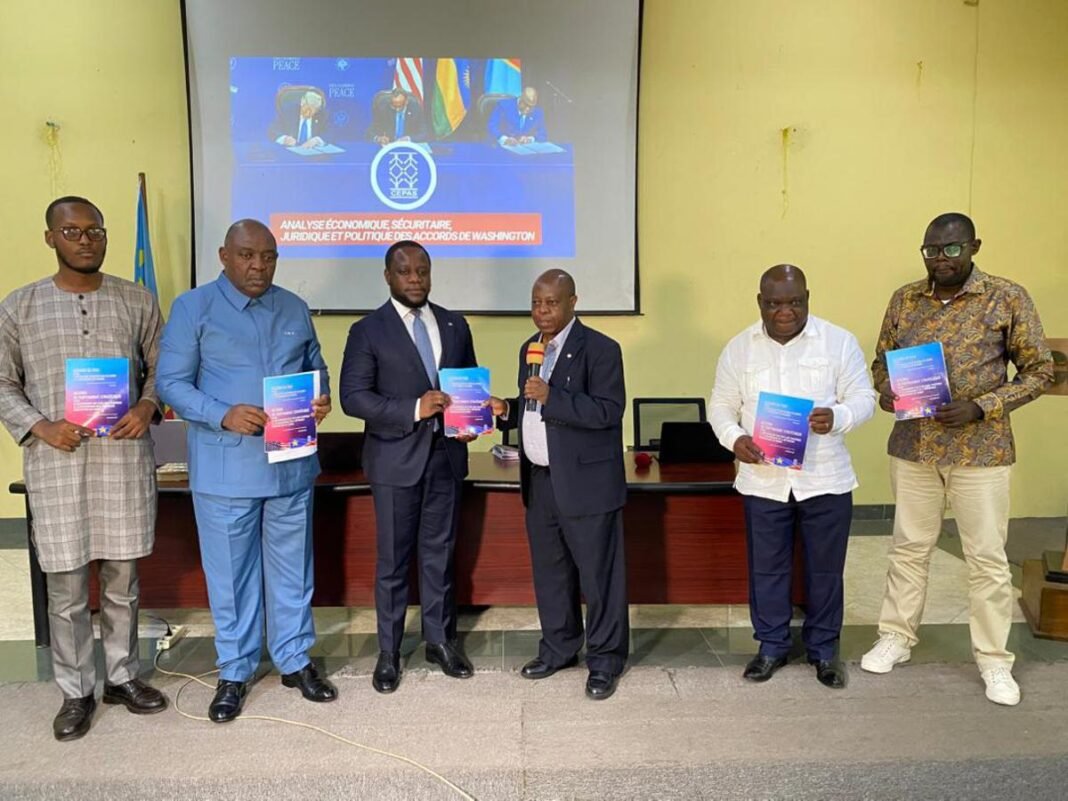 Accords de Washington : le CEPAS recommande une analyse profonde avant ratification