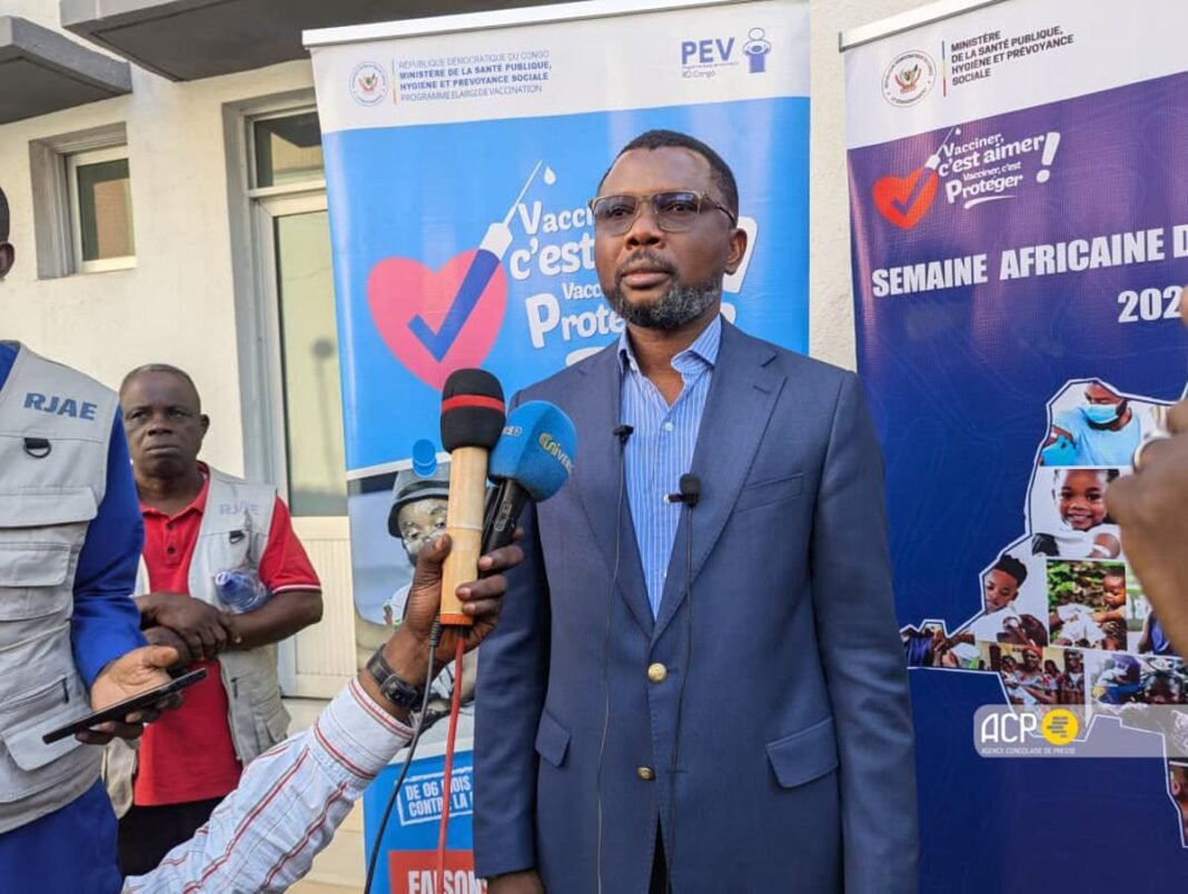 Au moins 23 millions d’enfants attendus à la vaccination contre la rougeole, la rubéole et la polio en RDC