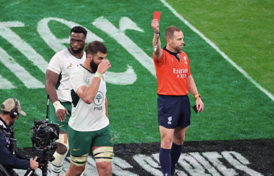 French not backing down from red-card fight