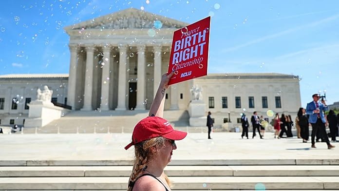 US Supreme Court casts doubt on Donald Trump’s bid to limit birthright citizenship