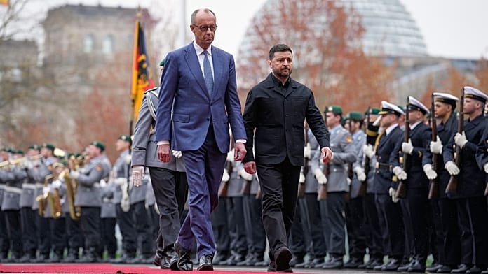 Berlin and Kyiv seal sweeping pact on drones, data and missiles