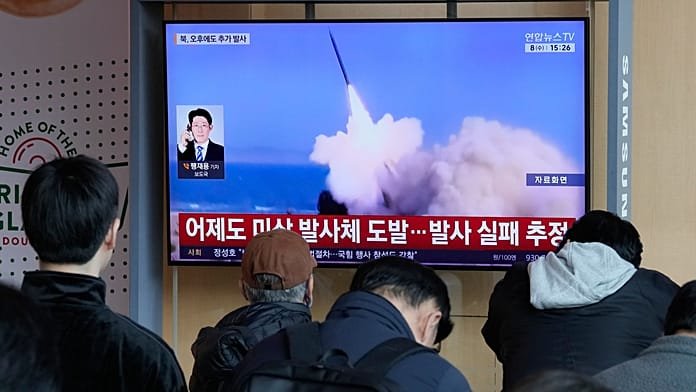North Korea launches ballistic missiles after declaring South ‘most hostile enemy’