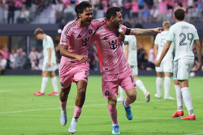 Messi scores as Inter Miami open new stadium with a draw in the MLS